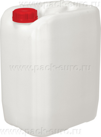 Канистра 11л натуральная 235х191х323 с широким горлом с пробкой, арт. КП 11