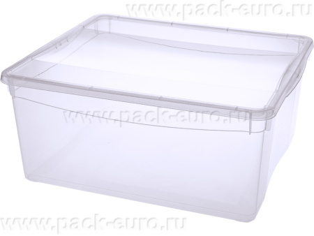 Ящик 400х335х170 18 л. "Кристал"  прозрачный, арт. crystal 18