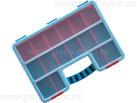 Органайзер 355х260х60 с лотками, с разделителями, 16 ячеек, код: 36993, арт. Jettools 16