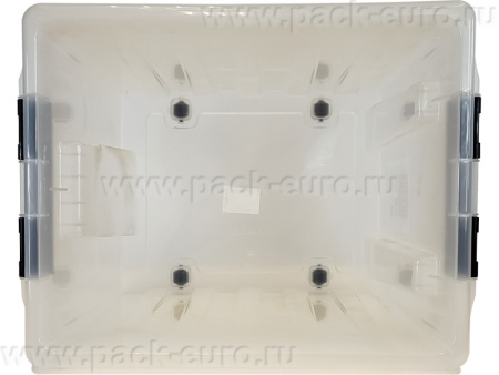 Ящик сплошной 500×390×405 мм, объем 50 л., арт.: Rox Box 50, прозрачный, код: 18710, арт. Rox Box 50