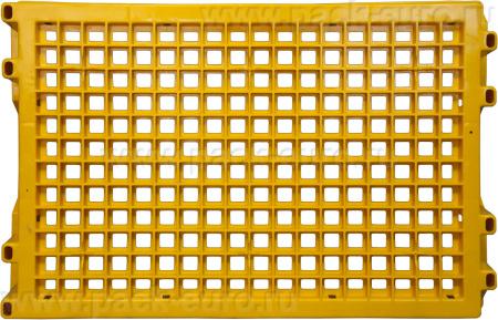 Ящик перфорированный 600×400×152, арт.: 403, объём 27, зелёный, код: 01427, арт. 403