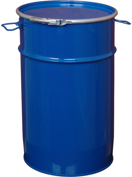 Бочка стальная 55л с крышкой на обруч (коническая), арт. БСЗ 55о Бочка стальная 55л с крышкой на обруч (коническая), арт. БСЗ 55о