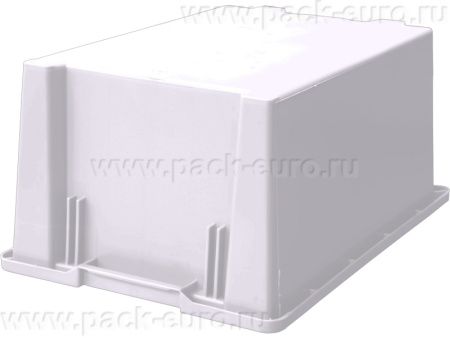 Ящик сплошной 600×400×270 мм, объем 43 л., арт.: 600-6427 гд, натуральный, код: 21677, арт. 600-6427 м гд