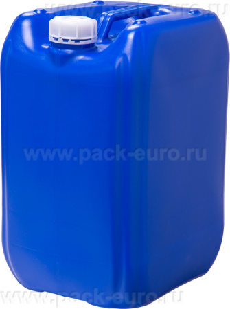 Канистра 31,5л синяя (С) с пробкой (н.ф.), арт. КП 31,5с-1