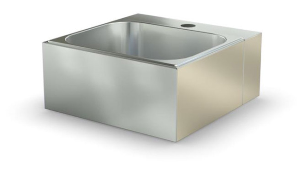 Ванна-рукомойник консольная ВРК-330, без каркаса, цельнотянутая, арт. 293027 от компании Европактрейд