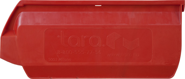 Ящик Milano 350х230х150 PP, черный антистатичный, арт. 5003 ESD, код: 12772, арт. 5003 ESD