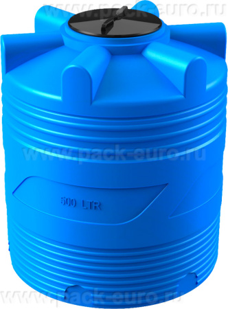 Пластиковая ёмкость 500 литров, арт.: V 500, цвет: синий, код: 19213, арт. V 500