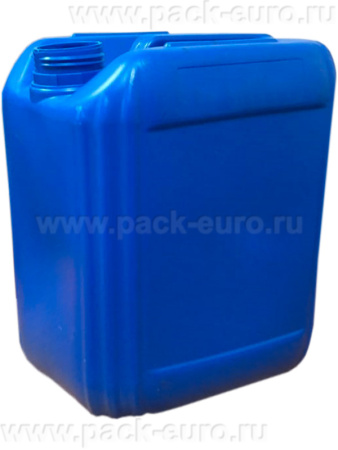 Канистра п/э 230х190х301 10л. штабелируемая, с пробкой цв. синий, арт. КП 10п синий