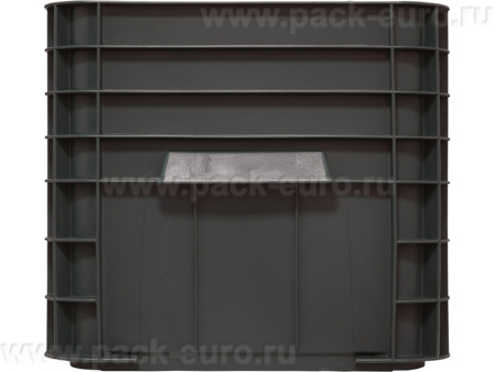 Ящик сплошной 710×500×455 мм, объем 122 л., арт.: 425, чёрный, код: 01615, арт. 425 ВС