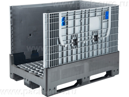 DPF-Box 1208S 1200x800x950 мм сплошной разборный на 3-х полозьях с 2-мя откид. дверцами, арт. DPF-Box 1208 S-S(3) F2, код: 18721, арт. DPF-Box 1208 S-S(3) F2