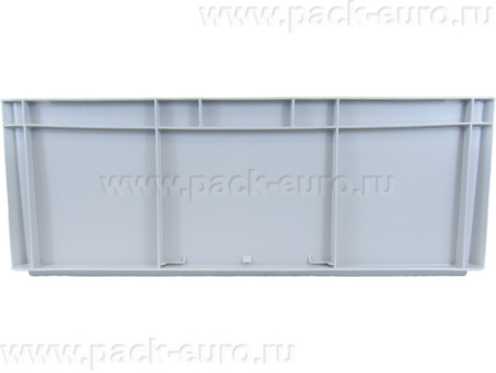 Ящик сплошной 600×400×220 мм, объем 44 л., арт.: ЕС 6422.2, серый, код: 24781, арт. ЕС 6422.2