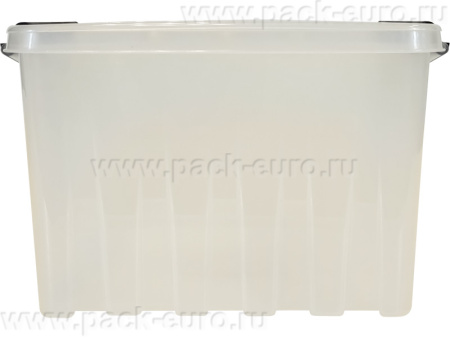 Ящик п/п 210х170х140 мм с крышкой и клипсами, 3 л. прозрачный, код: 18691, арт. Rox Box 3