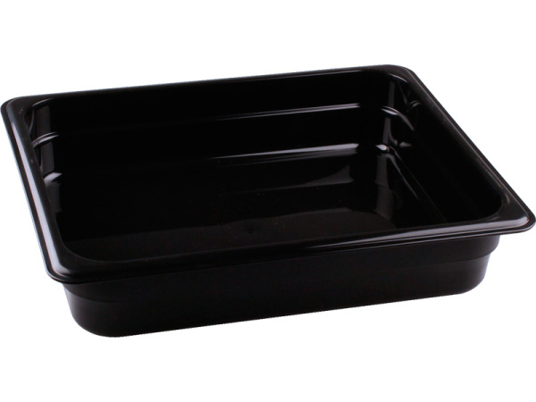Гастроемкость 1/2,  325x265х65  черный, арт. 1/2, 325x265х65 чёрн
