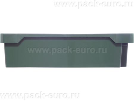 Ящик полимерный 600х400х150 сплошной с отверстиями, код: 32950, арт. 225