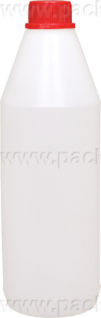 Бутыль 1л натуральная с пробкой (высокая), арт. ПБ 1-1