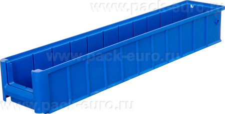 Ящик сплошной 600×117×90 мм, объем 6.32 л., арт.: SK 6109, синий, код: 12382, арт. SK 6109