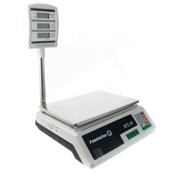 Верхний корпус в сборе с платой панели управления весов ВТС-40