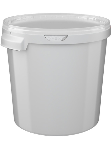 Контейнер 30л. белый круглый, арт. ВБ 30м Контейнер 30л. белый круглый, арт. ВБ 30м