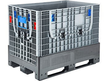 DPF-Box 1208S 1200x800x950 мм сплошной разборный на 3-х полозьях с 2-мя откид. дверцами, арт. DPF-Box 1208 S-S(3) F2, код: 18721, арт. DPF-Box 1208 S-S(3) F2