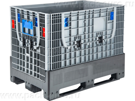 DPF-Box 1208S 1200x800x950 мм сплошной разборный на 3-х полозьях с 2-мя откид. дверцами, арт. DPF-Box 1208 S-S(3) F2, код: 18721, арт. DPF-Box 1208 S-S(3) F2