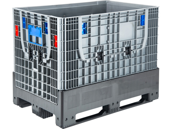 DPF-Box 1208S 1200x800x950 мм сплошной разборный серый на 3-х полозьях с 2-мя откид. дверцами, арт. DPF-Box 1208 S-S(3) F2 DPF-Box 1208S 1200x800x950 мм сплошной разборный серый на 3-х полозьях с 2-мя откид. дверцами, арт. DPF-Box 1208 S-S(3) F2