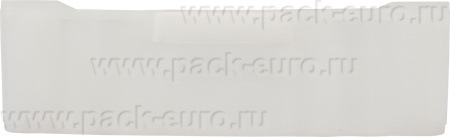 Ящик сплошной 788×470×138 мм, объем 40 л., арт.: 213, белый, код: 00399, арт. 213