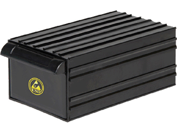Ящик 230х140х98 антистатический, код: 40573, арт. PD 500 ESD