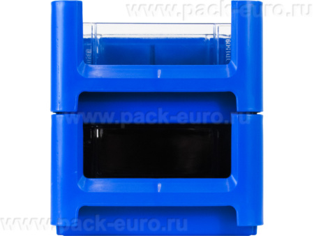 Ящик сплошной 400×155×90 мм, арт.: SK 41509, синий, код: 12373, арт. SK 41509