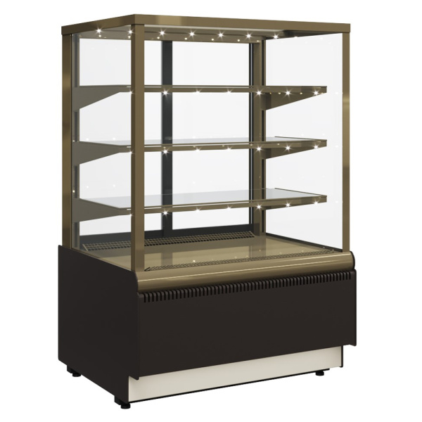 Витрина холодильная KC70 VV 1,3-1 0102-0109 (ВХСв-1,3д Carboma Cube Люкс), арт. 1801972p от компании Европактрейд