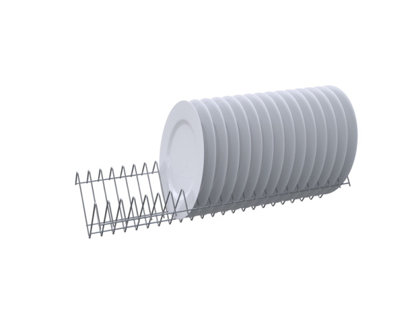 Комплект полки для тарелок шкафа ШЗДП-4-1200-02, арт. 321010