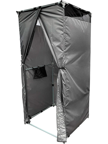 Душевая кабина дачная для баков серии Б-100,150,200, 250,  серый, арт. Душевая кабина