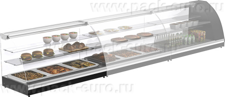 Витрина тепловая А57 SH 1,2-1 (ВТ-1,2 Арго XL) (0430 нерж), арт. П0000004431.94
