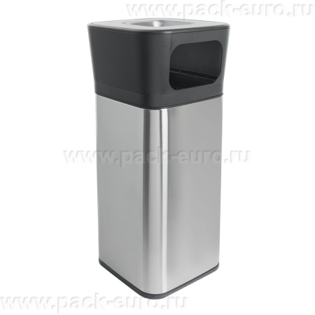 Урна уличная квадратная, пепельница, JAH-3222, 25л