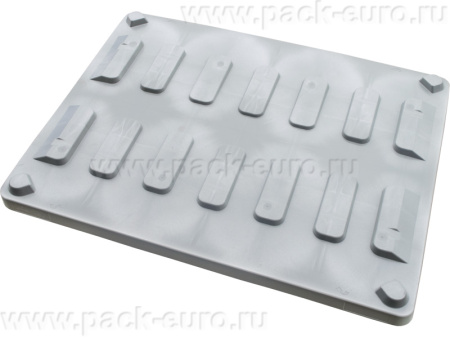 Крышка для BoxPallet 1225х825х80 мм серая (cm), арт. крышка 800 Crm