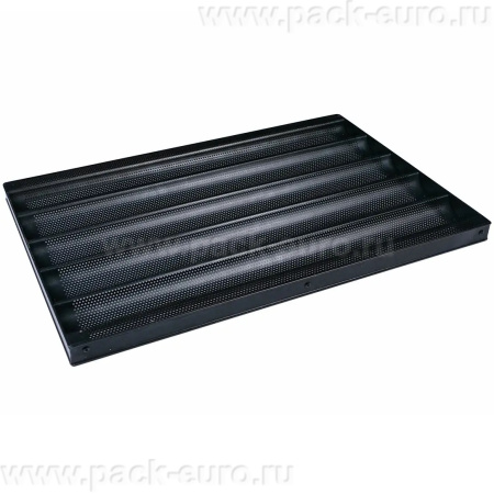 Противень для багетов тефлоновый 5 секций Miratek MR46935, 400x600x30, арт. 357804