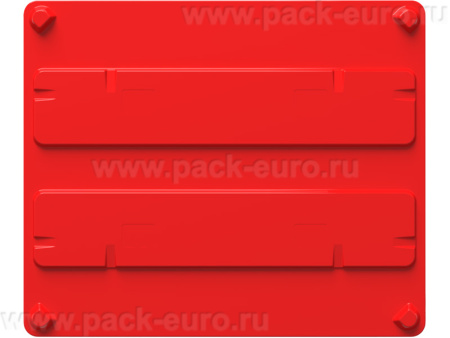 Крышка для бокса 1200x1000 КРАТОС, код: 40889, арт. KRSL 1210 красная