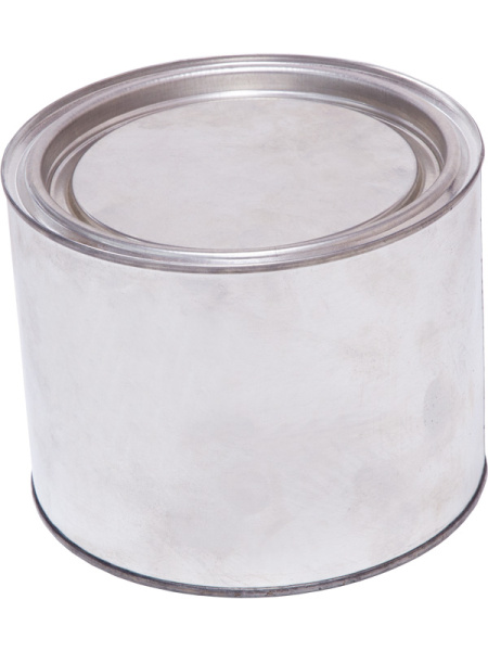 Банка жестяная 2,4 литра неокрашенная с крышкой, арт. БЖ 2,4