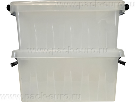 Ящик сплошной 335×220×155 мм, объем 8 л., арт.: Rox Box 8, прозрачный, код: 18696, арт. Rox Box 8