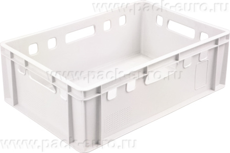 Ящик сплошной 600×400×200 мм, объем 40 л., арт.: 207, натуральный, код: 01682, арт. 207 М