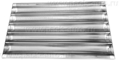 Противень для багетов 5 секций Miratek MR46915, 400x600x30, арт. 357803