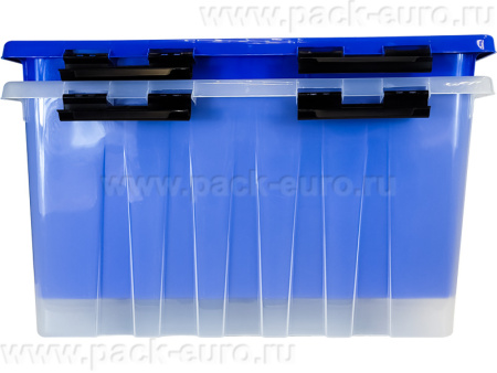 Ящик сплошной 740×565×400 мм, объем 120 л., арт.: Rox Box 120, прозрачный, код: 18714, арт. Rox Box 120