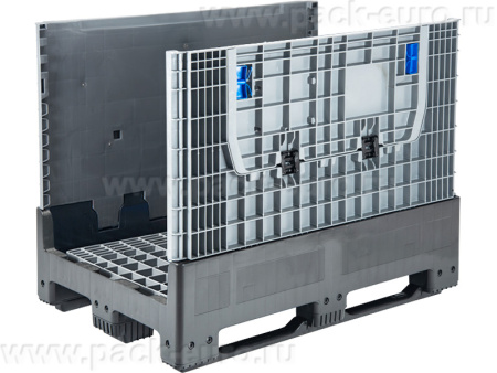 DPF-Box 1208S 1200x800x950 мм сплошной разборный на 3-х полозьях с 2-мя откид. дверцами, арт. DPF-Box 1208 S-S(3) F2, код: 18721, арт. DPF-Box 1208 S-S(3) F2