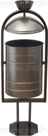 Урна металлическая 1050х370х300 мм бронзовая, арт. УСП 30 бронза