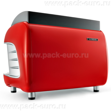 Кофемашина Sanremo Verona SAP (полуавтомат) 2 высокие гр. красная