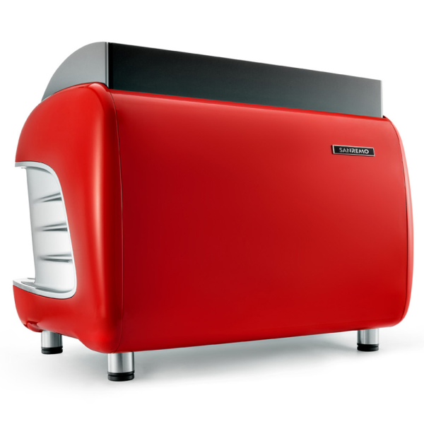 Кофемашина Sanremo Verona SAP (полуавтомат) 2 высокие гр. красная