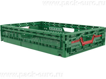 Ящик 600х400х120 складной, перфорированный, код: 38572, арт. B-6412A