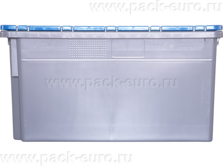 Ящик с крышкой п/э 600х400х315 сплошной, гладкое дно, морозостойкий Safe PRO, код: 33150, арт. 601-1 SP ГД ВС