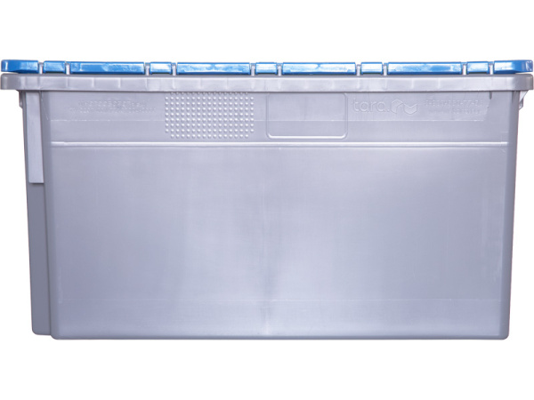 Ящик с крышкой п/э 600х400х315 сплошной, гладкое дно, морозостойкий Safe PRO, код: 33150, арт. 601-1 SP ГД ВС