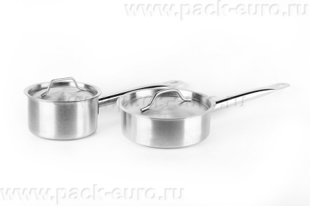 Сотейник нерж с тройным дном 180х65мм объем 1,65 L с 1 ручкой, 101604 (Viatto), арт. 101604