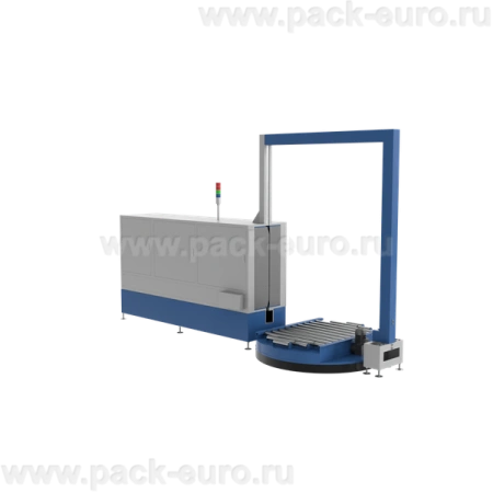 Стреппинг-машина PZO VSA-185R для вертикальной обвязки паллет с поворотной платформой